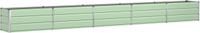 Merkloos / Sans marque Plantenbak - Bloempot buiten - Tuin decoratie - Modern design - 480 x 50 x 45 cm - Pastelgroen