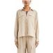 s.Oliver -qs Chemisier Beige Taille : 44 | Manches longues Outlet | Femme | Marron