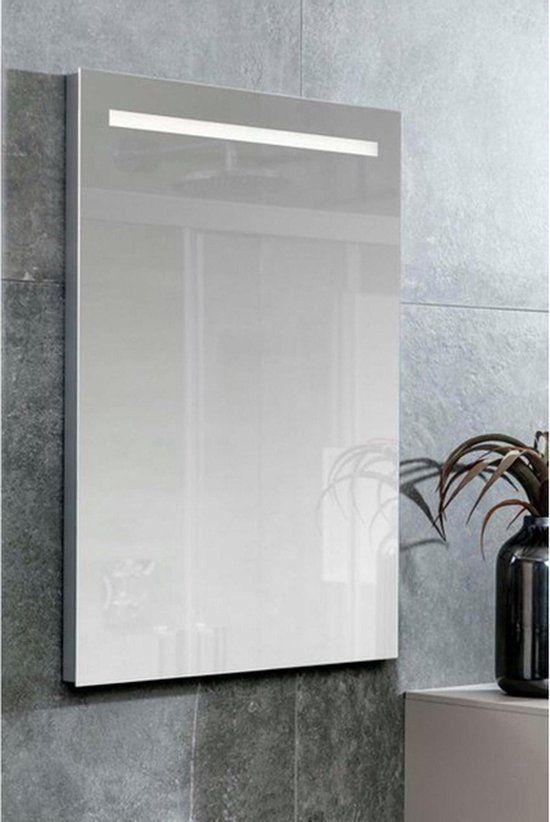Plieger Uno Spiegel met LED-verlichting 140x60 cm - Rechthoekig