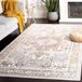 Safavieh Bohemian Indoor Hand Tufted Abstract Collection, ABT340, in Ivory / Charcoal, 60 X 91 cm