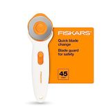 Fiskars Premium Stick Rotary Cutter (45 mm), Wit