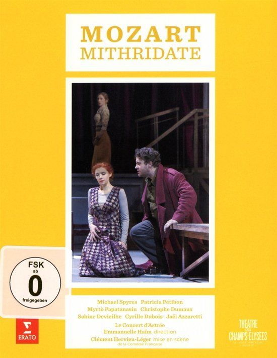 Devieilhe/Haim Mozart: Mitridate (Theatre Des Champs-Elysees) DVD