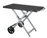 Little Balance 3047 Easy Trolley, opvouwbare trolley voor grillgrill, trolley op wielen, 2 wielen, tuin, terras, camping, buiten en binnen, 3 haken van roestvrij staal, roestvrij staal