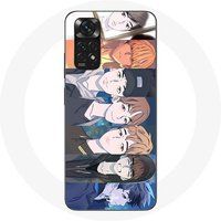 Maniacase Hoesje voor Xiaomi Redmi Note 11S 4G Bangtan Sonyeondan 7 Fates Chakho met BTS Hosu Haru Hwan Zeha Jooan Cein Dogeon