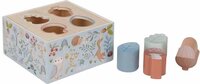 Little Dutch Vormenstoof - Forest Friends - Blauw - Hout - 18+ maanden