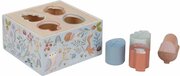 Little Dutch Vormenstoof - Forest Friends - Blauw - Hout - 18+ maanden