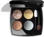 CHANEL Les 4 Ombres Boutons, Metallic, Smoothing, Meerkleurig, 4 kleuren