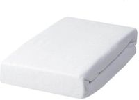 D'Orveige Molton Hoeslaken - Junior - 70x150 cm - Wit - 100% Katoen