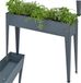 Tectake Jardinière haute Calendula - 42 Litres - Anthracite