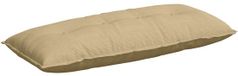 vidaXL Rugkussen Grijs Groen 120 x 50 cm Corduroy stof