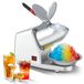 Icecat Machine à glace électrique, 85 kg/h, acier inoxydable, 2200 tours par minute, adapté aux bars et restaurants