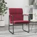 VidaXL Loungestoel 55x64x80 cm stof wijnrood