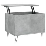 VidaXL Salontafel 60x44,5x45 cm bewerkt hout betongrijs