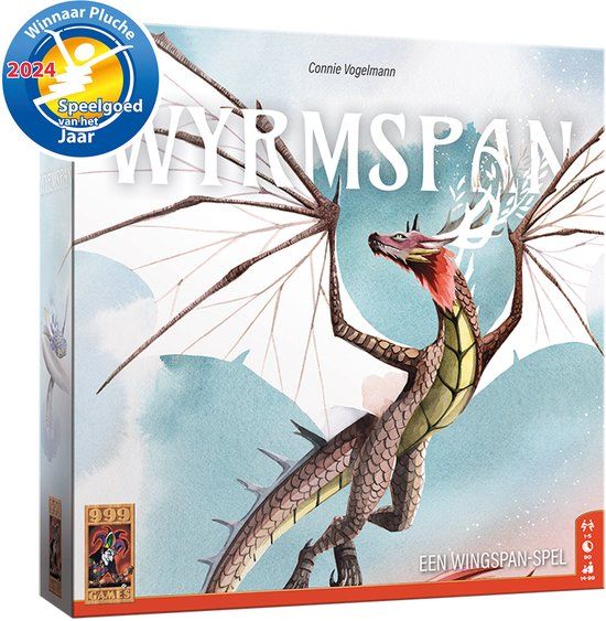 999 Games - Wyrmspan - Bordspel - Indrukwekkend artwork - Winnaar Speelgoed van het Jaar - Ook voor 1 speler - Gezelschapsspel