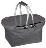 HI Picknickmand met hengsel - 43 x 28 x 24 cm - opvouwbaar - met dienblad