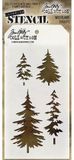 Stampers Anonimous Stampers Anonymous Tim Holtz Woodland Layering Stencil (THS071)