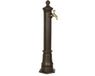 Moritz robinet d'eau pour le jardin, colonne d'eau style antique, marron, 80 cm