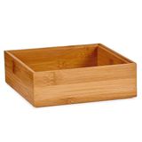 Stapelbare Kinvara Stapelbare bamboe organizer, 15 x 15 cm, collectie Kinvara