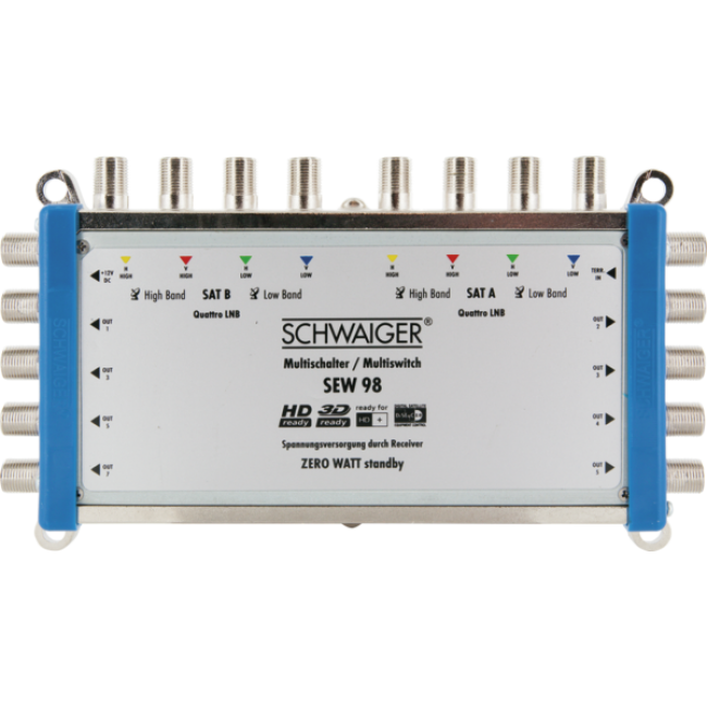 Schwaiger SEW98 531 Multischakelaar voor satelliet
