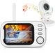 Merkloos / Sans marque Lumehelbed Handels GmbH Babyfoon met camera, 3,5" LCD videobabyfoon, babybewakingscamera