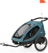 hauck 2in1 fietskar en buggy Dryk Duo Petrol