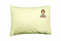 Bona Basics Decoratieve Kussenhoes Licht Geel 50x35 cm