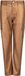 EsQualo Broek Trousers Cargo Vegan Leather F24 11507 750 Brandy Dames Maat - W36