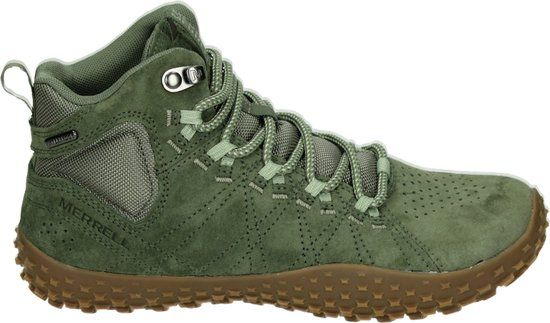 Merrell J5006859 WRAPT MID WP Men's Hiking Shoes - Green - Size 44