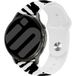 Garmin Bracelet silicone imprimé Forerunner 165 (motif zèbre)
