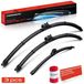 StarTech Ruitenwissers W246/W247 Set van 3 650/475/350 mm plat profiel drukknop bevestiging