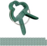 Relaxdays plantenclips - set van 120 - tomatenclips - groen