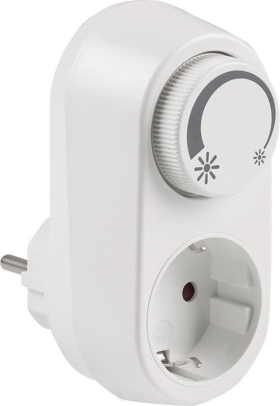 Q-Link Stekkerdimmer Led 3-24w/30-200w Wit