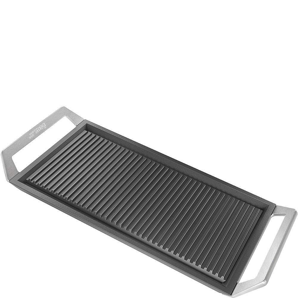 Smeg Griddle - Grillplaat - Zwart/Metallic