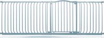 Safetots Klemhekje met Gebogen Bovenkant, 216cm - 225cm, Mat Grijs