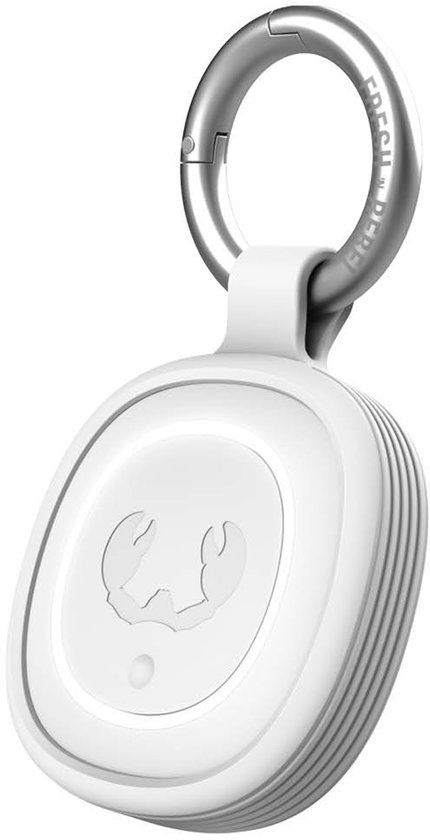 Fresh 'n Rebel Smart Finder 2 - Bluetooth Tracker - Smart Tag voor Apple Find My & Android - Sleutelvinder - 12 maanden batterij - IPX7 Waterproof - Ice Grey