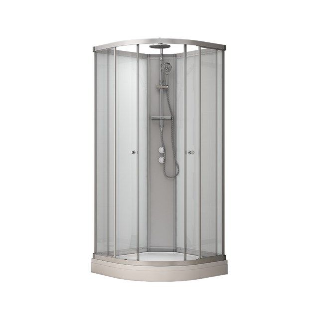 Maxaro Complete Douchecabine 80x80cm Wit Modera - 6095720598597