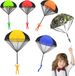 Parachutespringer - Set van 6 - Kinderverjaardagsspelletjes - Perfect voor outdoorplezier