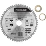 PROLINE 84216 Cirkelzaagblad 210 mm 60 tanden 30/20/16 boring