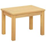 VidaXL Salontafel licht acacia 50 x 35 x 36 cm massief acaciahout