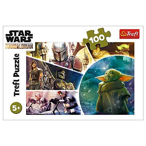 Trefl Puzzel Baby Yoda, 100 stukjes, Lucasfilm Star Wars, voor kinderen vanaf 5 jaar