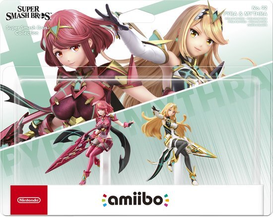 Nintendo amiibo pyra + mythra 2-pack