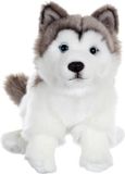 GIPSY TOYS Husky hondenknuffel - Zittend, 25 cm