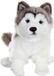 GIPSY TOYS Husky hondenknuffel - Zittend, 25 cm