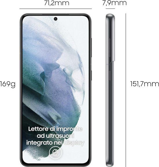 Samsung Galaxy S21 5G (SM-G991B/DS) - 128GB - Grey - Dual SIM