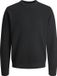 JACK&JONES JWHMILANO STITCH KNIT CREW NECK Heren Gebreide truien L Zwart