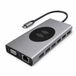 DrPhone MD7 USB-C Hub 15-in-1 – Draadloze Lader – HDMI 4K – VGA – Ethernet – SD/MicroSD – PD – Audio