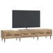 vidaXL Meuble TV 147 x 34,5 x 30 cm Chêne artisanal Bois de chêne reconstitué