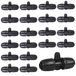 Set de 20 connecteurs en T pour irrigation de jardin - Connexion universelle de 16 mm