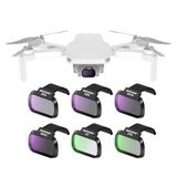 NEEWER 6-pack ND-filterset compatibel met DJI Mini 4K/2/Mavic/SE/2 SE, drone-lensaccessoires, klikbare CPL UV-neutrale dichtheidsfilters ND4/ND8/ND16/ND32, Multi gecoat HD-glas gimbalveilig, FL-B31