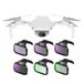 NEEWER 6-pack ND-filterset compatibel met DJI Mini 4K/2/Mavic/SE/2 SE, drone-lensaccessoires, klikbare CPL UV-neutrale dichtheidsfilters ND4/ND8/ND16/ND32, Multi gecoat HD-glas gimbalveilig, FL-B31
